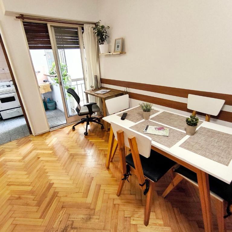 Departamento en Recoleta cerca de todo, ideal 4 personas - Apartamento familiar de 1 dormitorio - 30