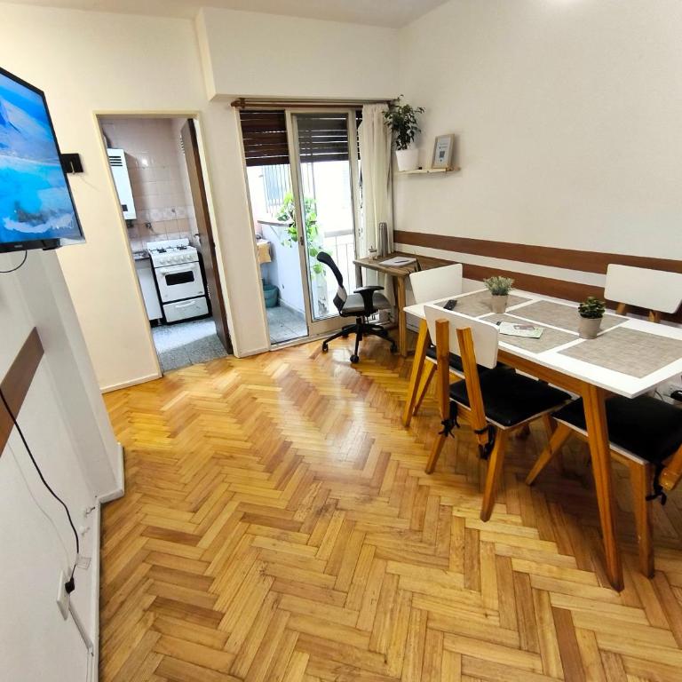 Departamento en Recoleta cerca de todo, ideal 4 personas - Apartamento familiar de 1 dormitorio - 12