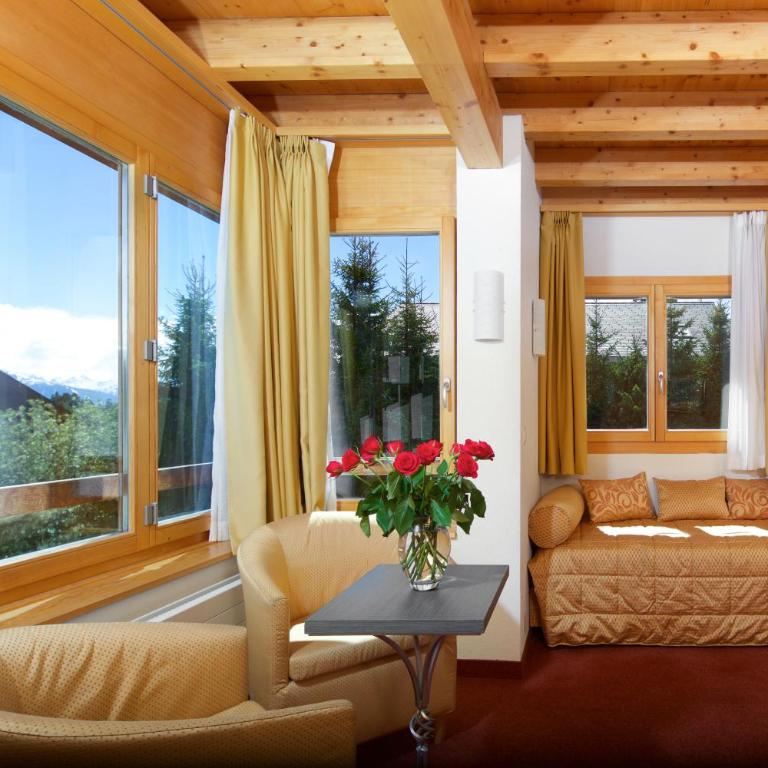 Hotel La Prairie - Chambre Double Supérieure avec Vue - 6