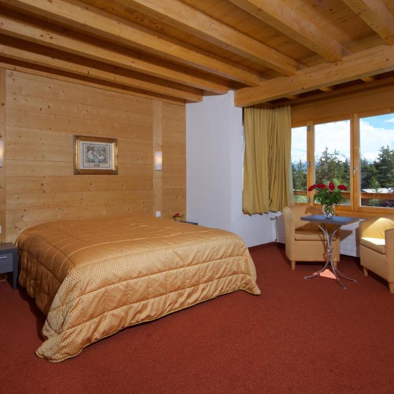 Hotel La Prairie - Chambre Double Supérieure avec Vue - 4