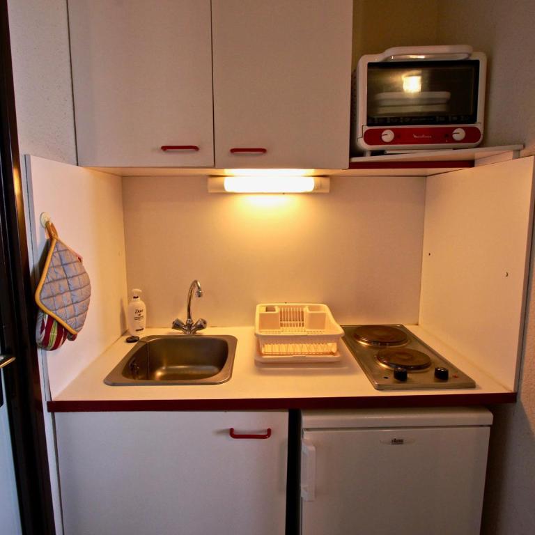 Studio cabine 4 pers, Animaux admis, Pied des pistes - FR-1-340-106 - Studio - 9