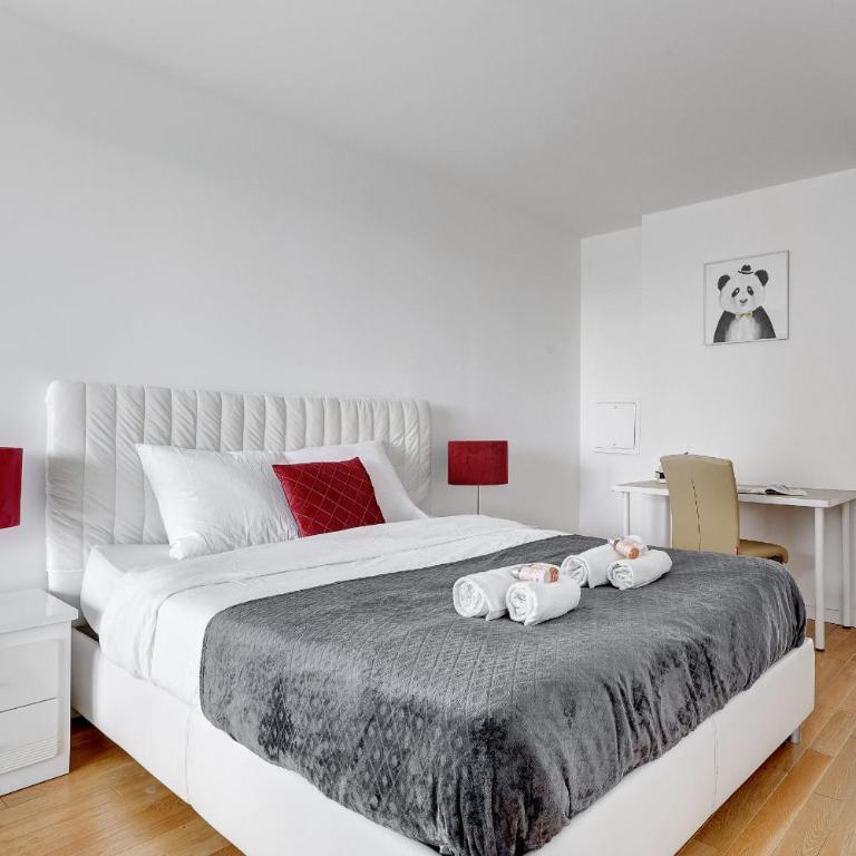 Suite Mitterand, Penthouse Parisien avec balcon - Appartement 2 Chambres - 16