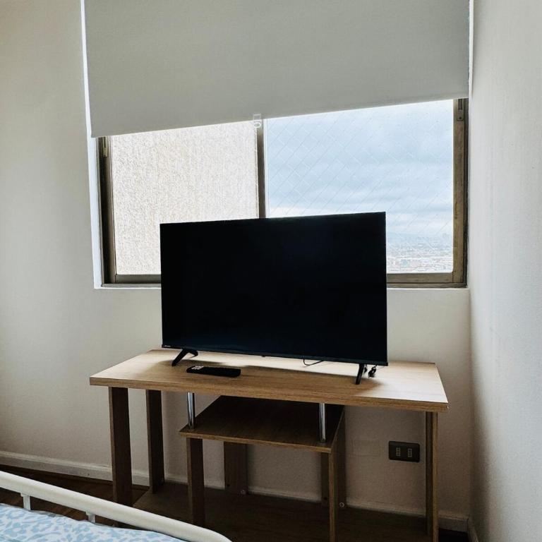 Moderno 3 dormitorios, cerca Movistar arena, Estadio Nacional, Fantasilandia, parking arriendo diario, cocina completa - Three-Bedroom Apartment - 15