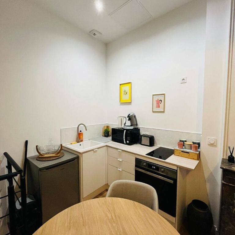 Suite élégante en souplex - Gare & centre à pied - Apartamento de 1 dormitorio - 10