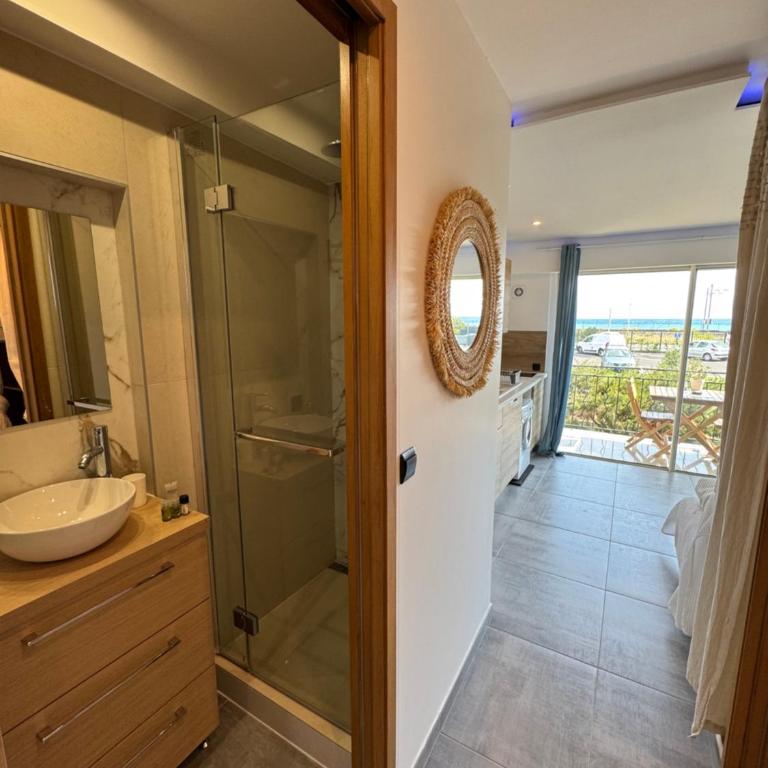 Le Cocon Marin , Vue mer , Clim , Parking , Piscine - Apartment mit 1 Schlafzimmer - 16