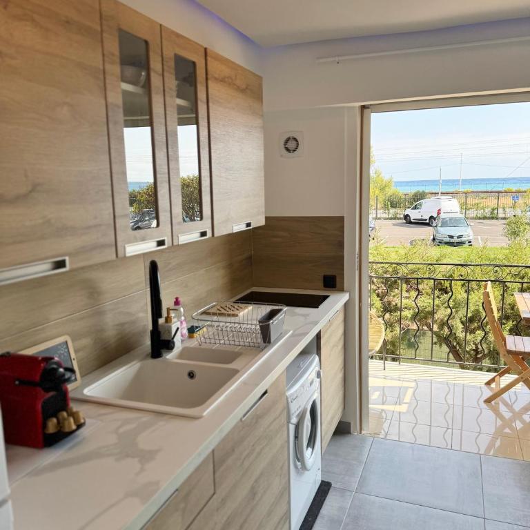 Le Cocon Marin , Vue mer , Clim , Parking , Piscine - Apartment mit 1 Schlafzimmer - 23