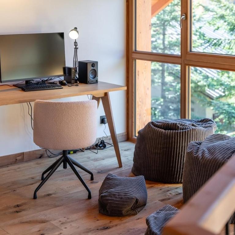 Chalet Le Refuge Luxe Authenticité à 200 m télécabine L Aravet Serre Chevalier - Chalet - 23