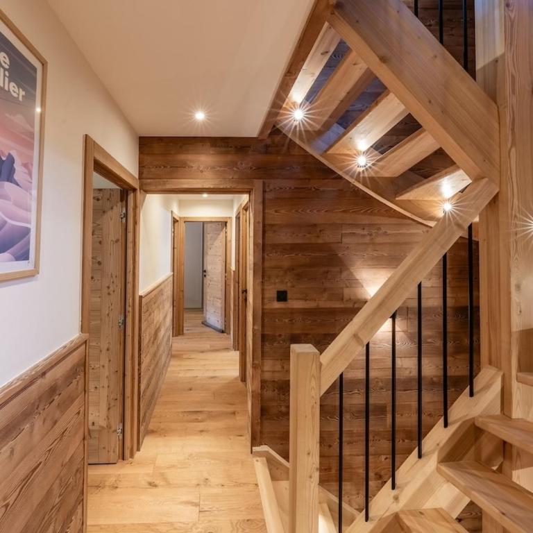 Chalet Le Refuge Luxe Authenticité à 200 m télécabine L Aravet Serre Chevalier - Chalet - 10