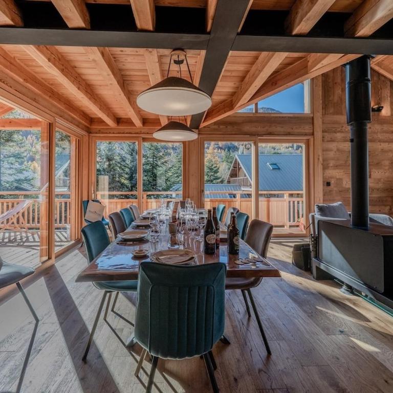 Chalet Le Refuge Luxe Authenticité à 200 m télécabine L Aravet Serre Chevalier - Chalet - 29