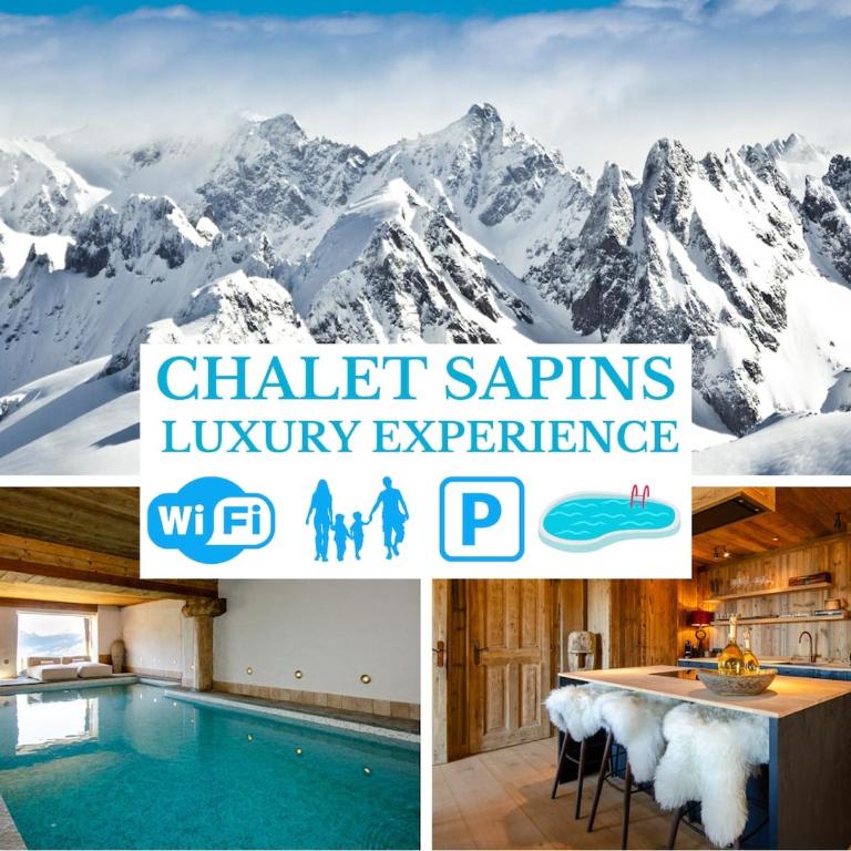 Chalet Sapins - Full Chalet - Luxury Experience - Elegance & Confort - Private Pool - Chalet - 1