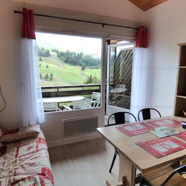 Studio lumineux + coin montagne 23m² - 4 pers, balcon, Chinaillon - FR-1-458-173 - Studio - 4