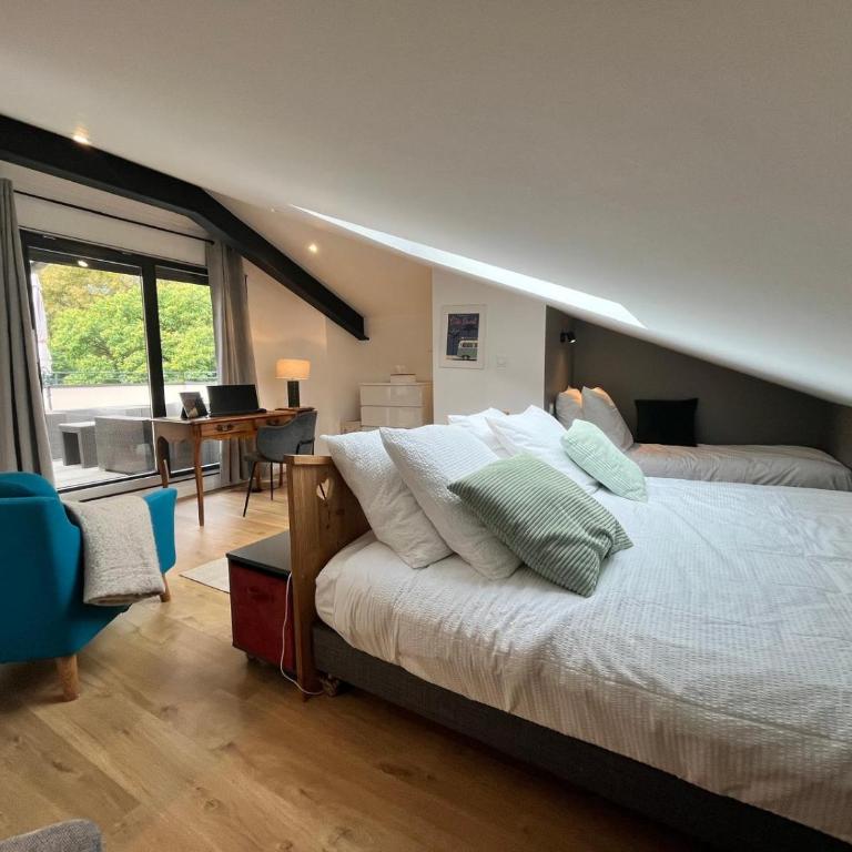 La Dame du Lac à Sevrier - Familienzimmer mit Gemeinschaftsbad - 33