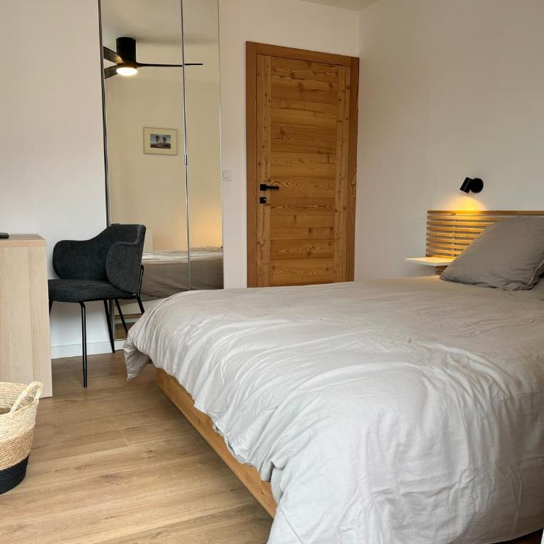 La Dame du Lac à Sevrier - Doppelzimmer mit Gemeinschaftsbad - 10