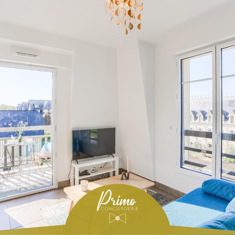 Le Coquillage - Deauville centre, parking privé - Appartamento con 1 Camera da Letto con Balcone e Vista Città - 1
