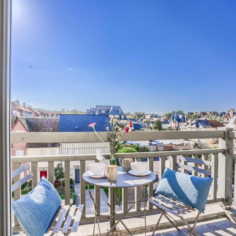 Le Coquillage - Deauville centre, parking privé - Appartamento con 1 Camera da Letto con Balcone e Vista Città - 18