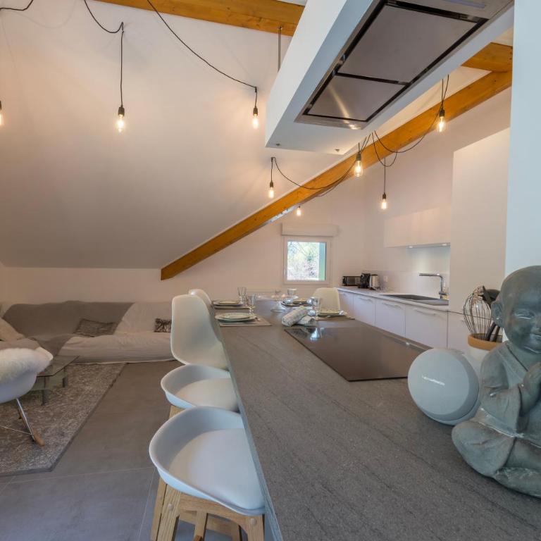L'Elegance - Appartement de charme aux pieds de la montagne du Taillefer - Apartment mit 2 Schlafzimmern - 10