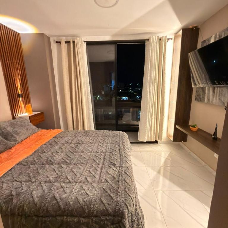 Moderno apt con vista a la ciudad y estilo único - One-Bedroom Apartment - 1