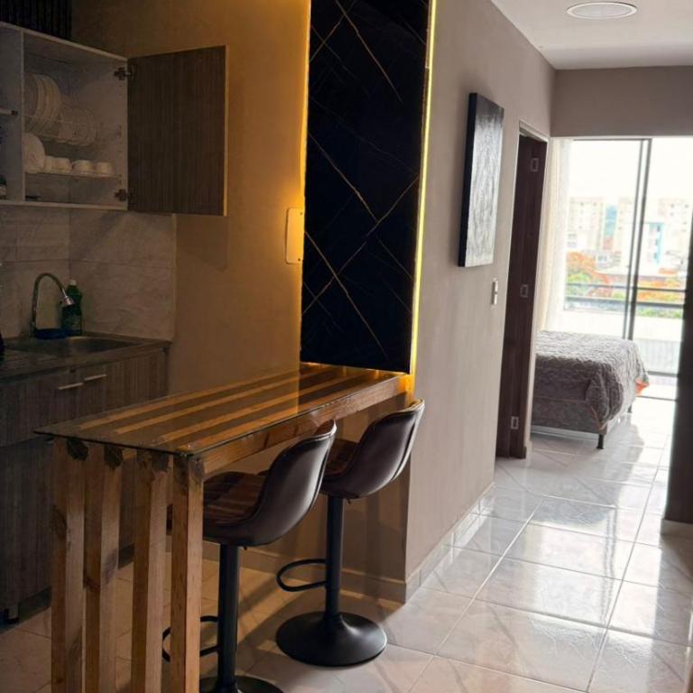 Moderno apt con vista a la ciudad y estilo único - One-Bedroom Apartment - 32