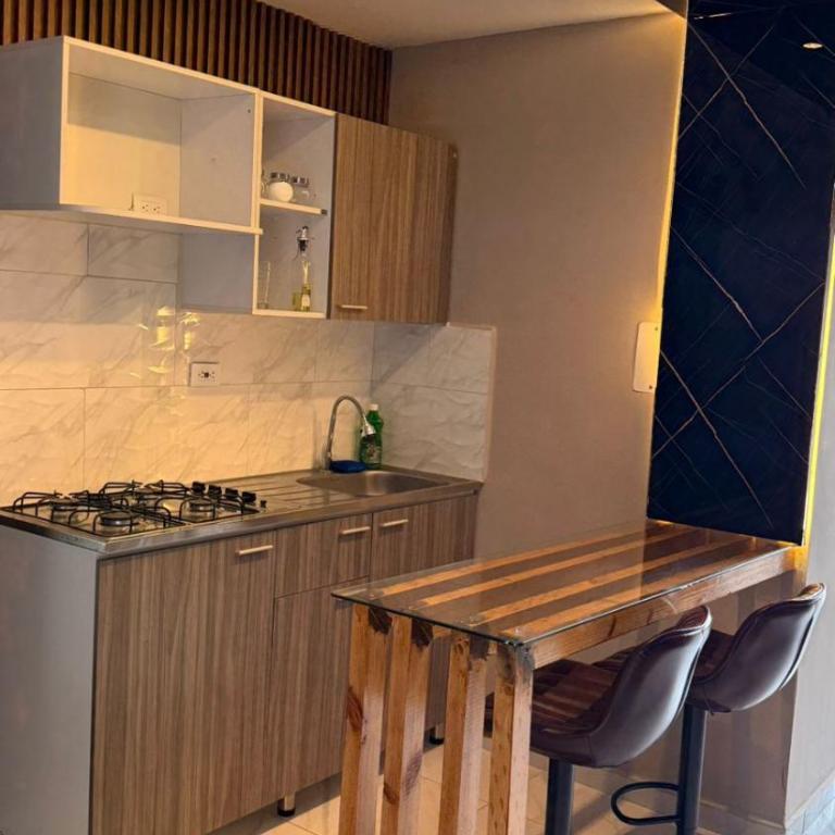 Moderno apt con vista a la ciudad y estilo único - One-Bedroom Apartment - 44