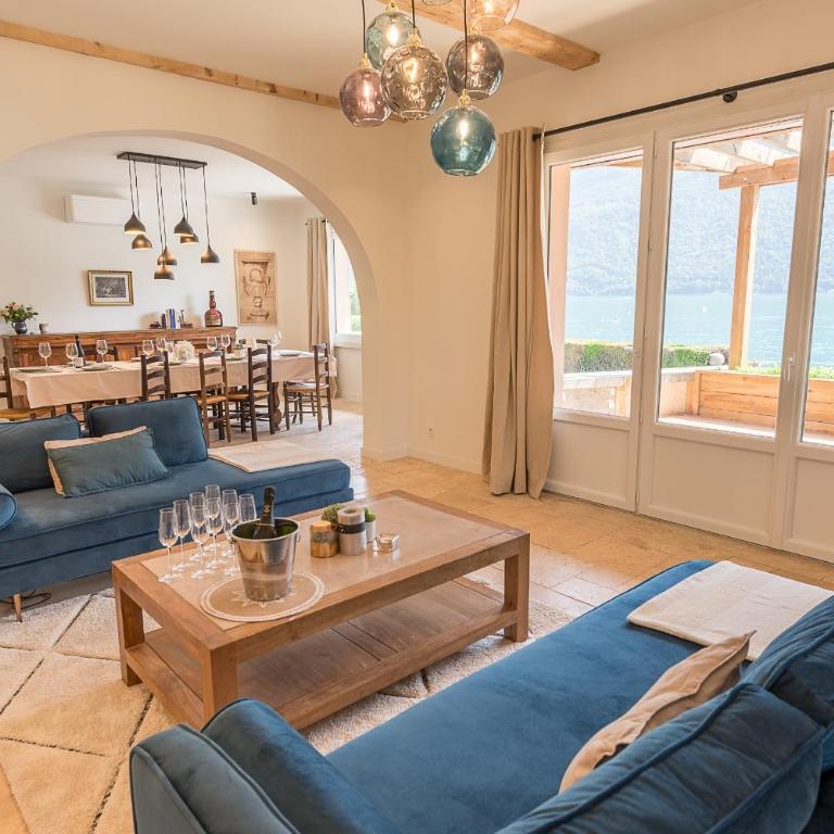 Villa Riviera - Plage privée et vue lac - Casa con 4 camere da letto - 11