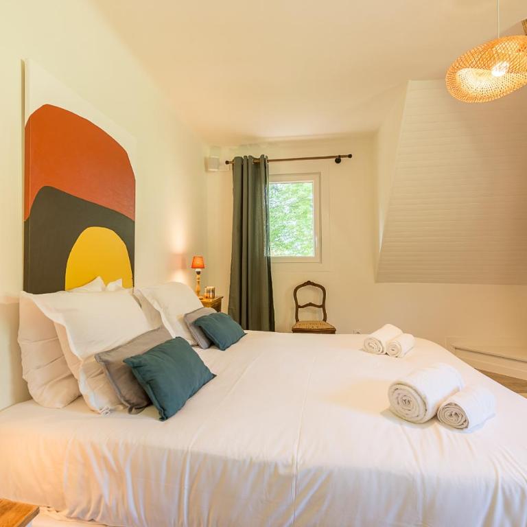 Villa Riviera - Plage privée et vue lac - Casa con 4 camere da letto - 24