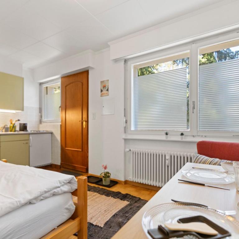 Crans-Montana - Studio - 2 pers - 3 min téléski Cry d'Er - Appartement 1 Chambre - 6