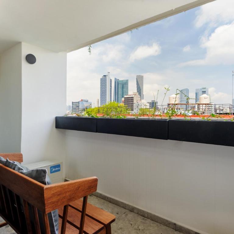 Colima 340 by Wynwood House - Loft Restful con balcón relajante en Colima - 5