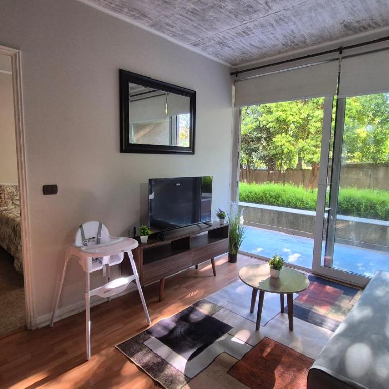 Hub Corporativo III Las Rastras Mall Plaza - Factura Inmediata - WIFI Alta Velocidad - Convenios Empresas - RENTCOVAC - One-Bedroom Apartment with Garden View - 4
