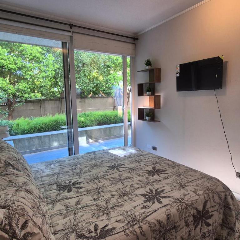 Hub Corporativo III Las Rastras Mall Plaza - Factura Inmediata - WIFI Alta Velocidad - Convenios Empresas - RENTCOVAC - One-Bedroom Apartment with Garden View - 12