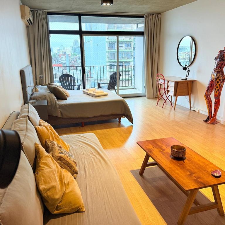 Monoambiente con balcon y pileta en Chacarita - Apartamento de 1 dormitorio - 13