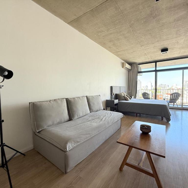 Monoambiente con balcon y pileta en Chacarita - One-Bedroom Apartment - 18
