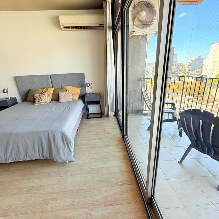 Monoambiente con balcon y pileta en Chacarita - Apartamento de 1 dormitorio - 26