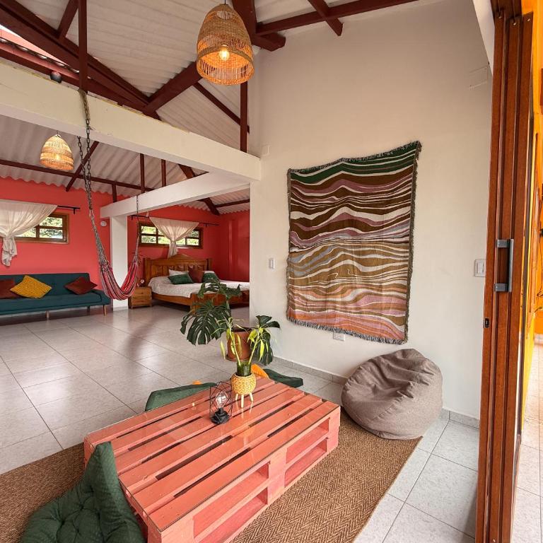 El Nido Andino - Suite con cama grande y balcón - 6