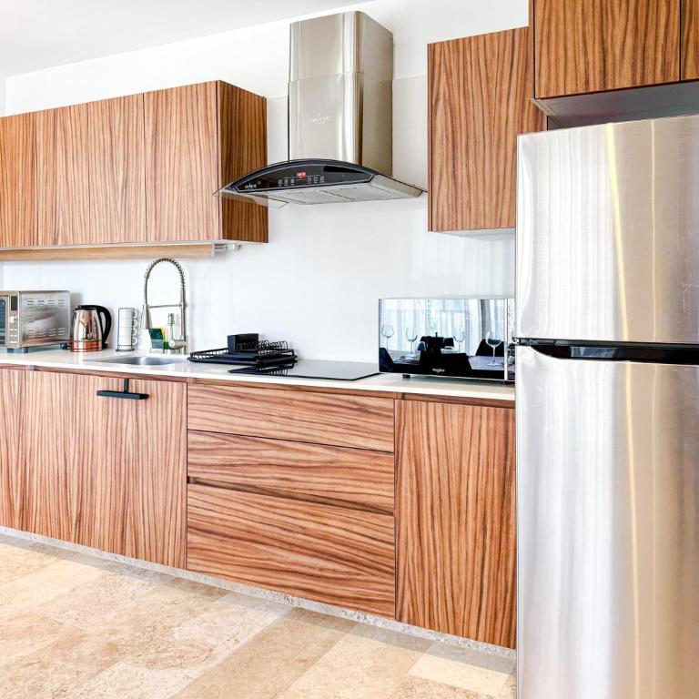 Exclusive 2 Bedroom Apartment Private Pool Fast Wifi in Aldea Zama - Two-Bedroom Apartment with Private Pool - 8