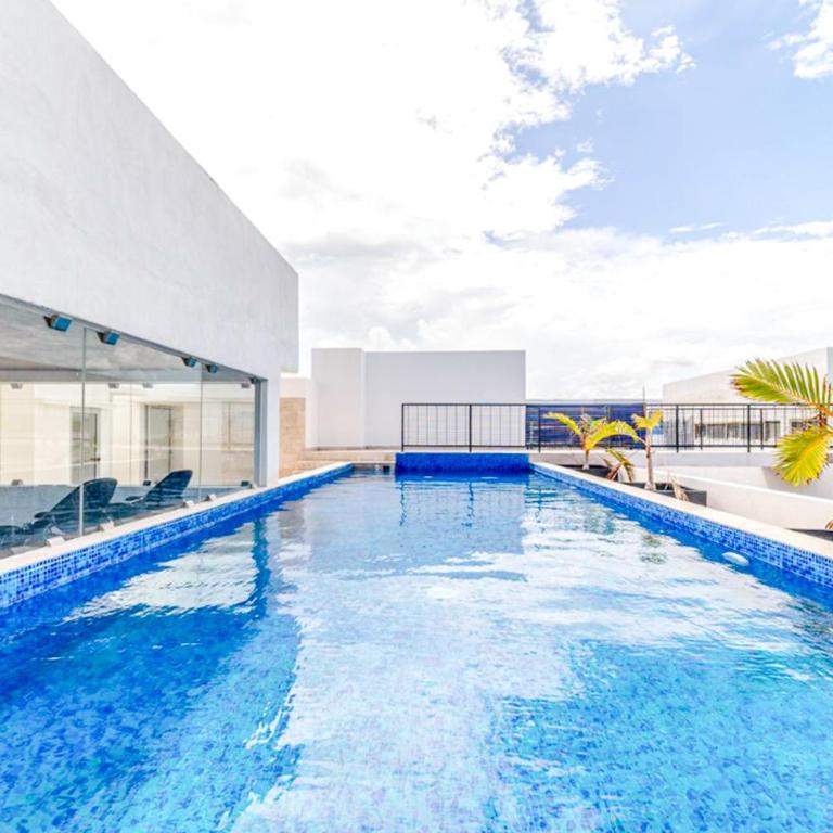 Exclusive 2 Bedroom Apartment Private Pool Fast Wifi in Aldea Zama - Two-Bedroom Apartment with Private Pool - 17