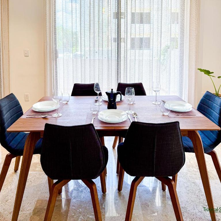 Exclusive 2 Bedroom Apartment Private Pool Fast Wifi in Aldea Zama - Two-Bedroom Apartment with Private Pool - 33