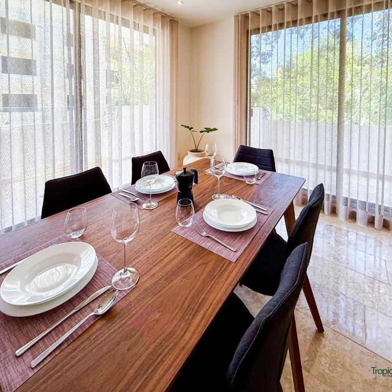 Exclusive 2 Bedroom Apartment Private Pool Fast Wifi in Aldea Zama - Two-Bedroom Apartment with Private Pool - 36