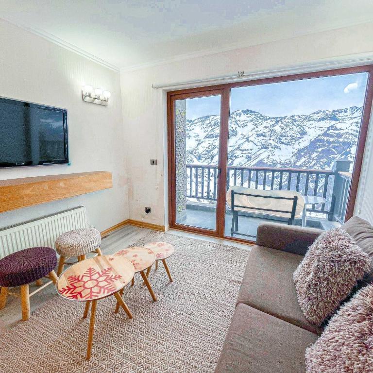 HOM Frente a la cordillera depto 7PAX Cerca de las Pista de SKY - Apartamento - 50
