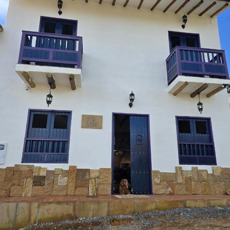 IL CASTELLO DI LETTERE Barichara - Casa de 4 dormitorios - 1