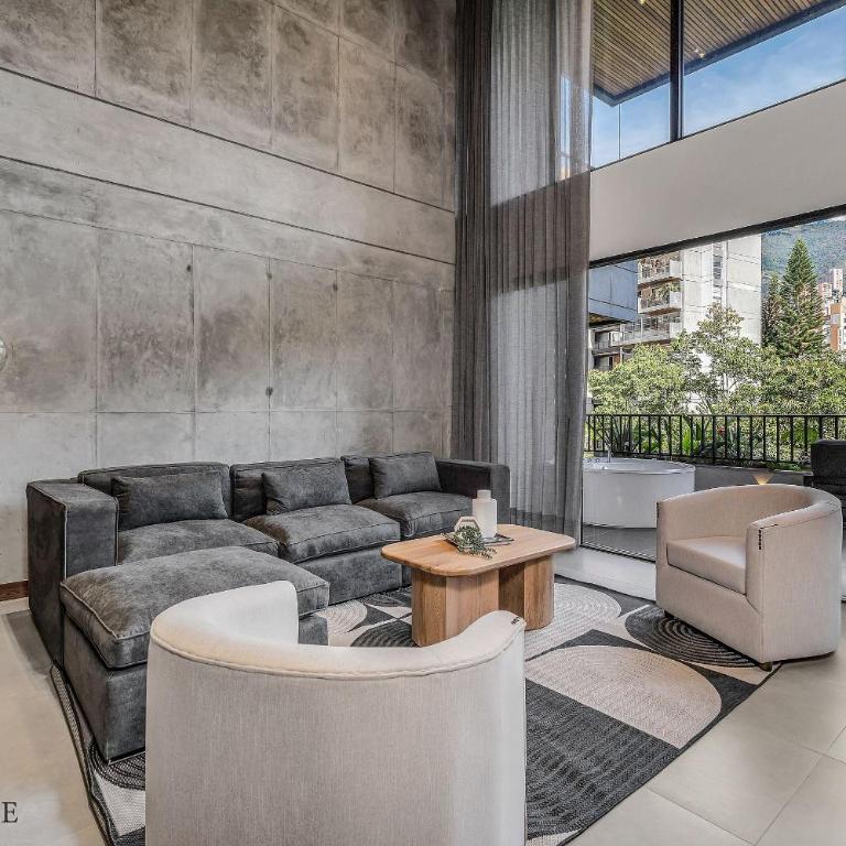 Morph 302 - Apt moderno con techos altos, BBQ - Apartment - 2