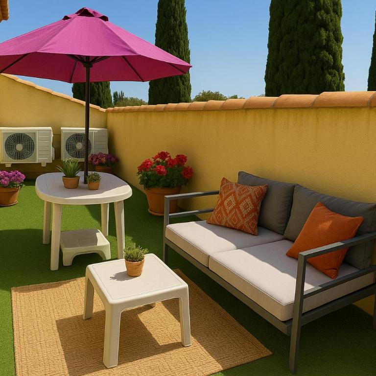 Haut de villa - 5 min du port, terrasse, parking gratuit - Apartment mit 2 Schlafzimmern - 13
