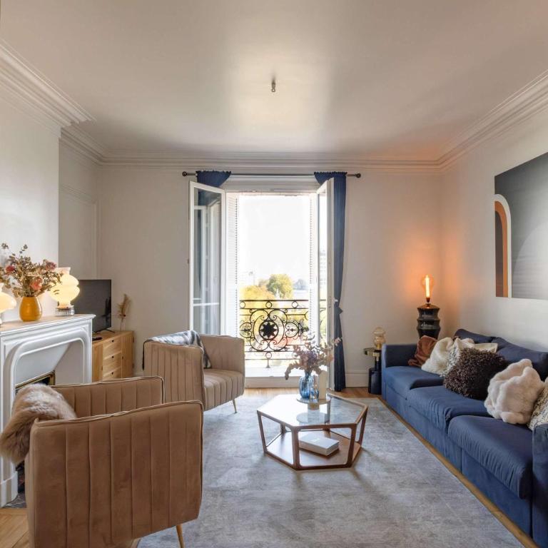 Luxury Flat Eiffel View 3BR 7 Guests - Appartement - 20