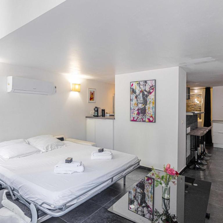 Modern Air-Conditioned Apt 2BR-8P - Cannes - Apartment mit 3 Schlafzimmern - 6