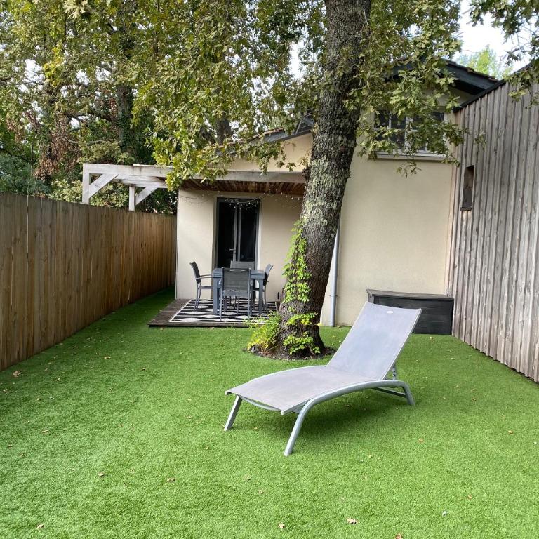 Villa Andernos - Zimmer mit Zwischengeschoss und Gartenblick - 17