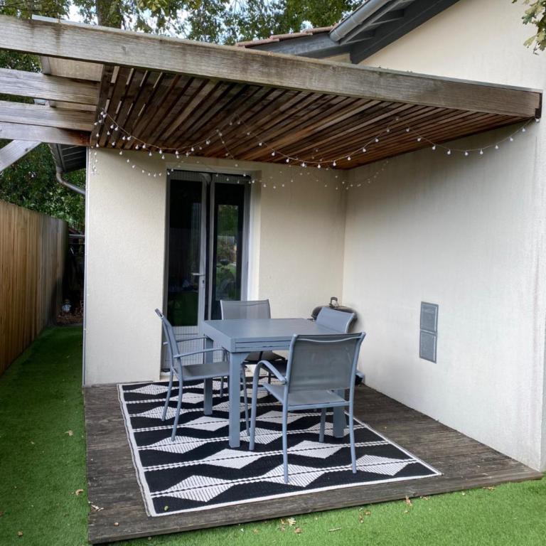 Villa Andernos - Zimmer mit Zwischengeschoss und Gartenblick - 18