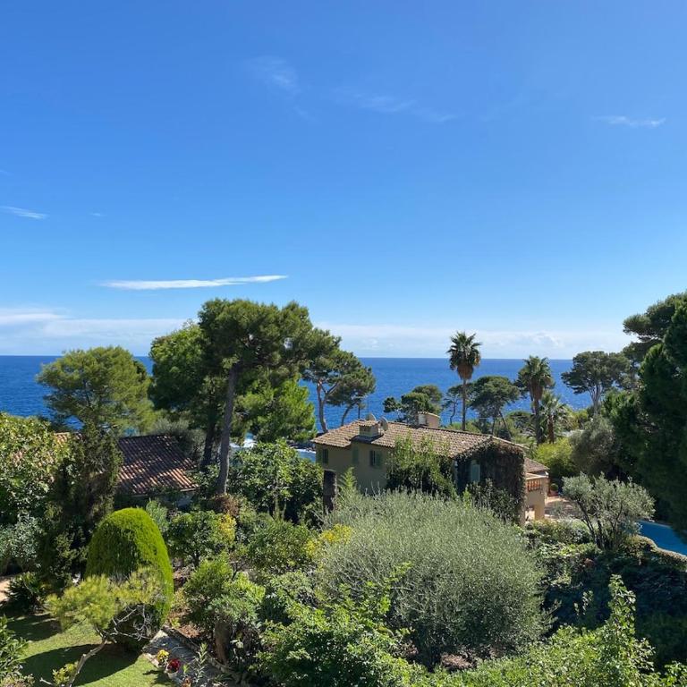 Palmiers et pins face à la mer dans une Villa classée du Cap d Antibes - Three-Bedroom Apartment - 13