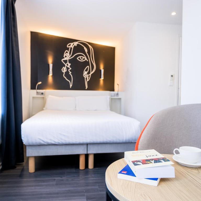 Hôtel Montparnasse Saint Germain - Chambre Double avec Balcon - 4