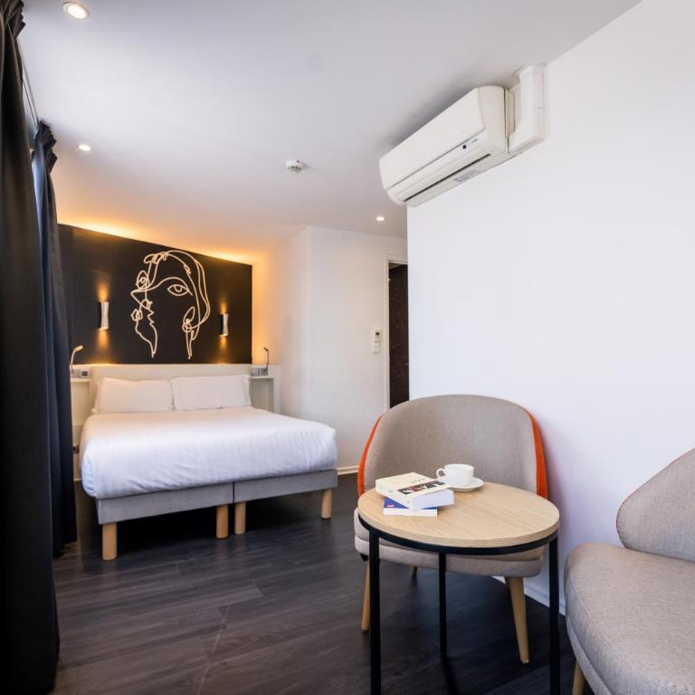 Hôtel Montparnasse Saint Germain - Chambre Double avec Balcon - 3