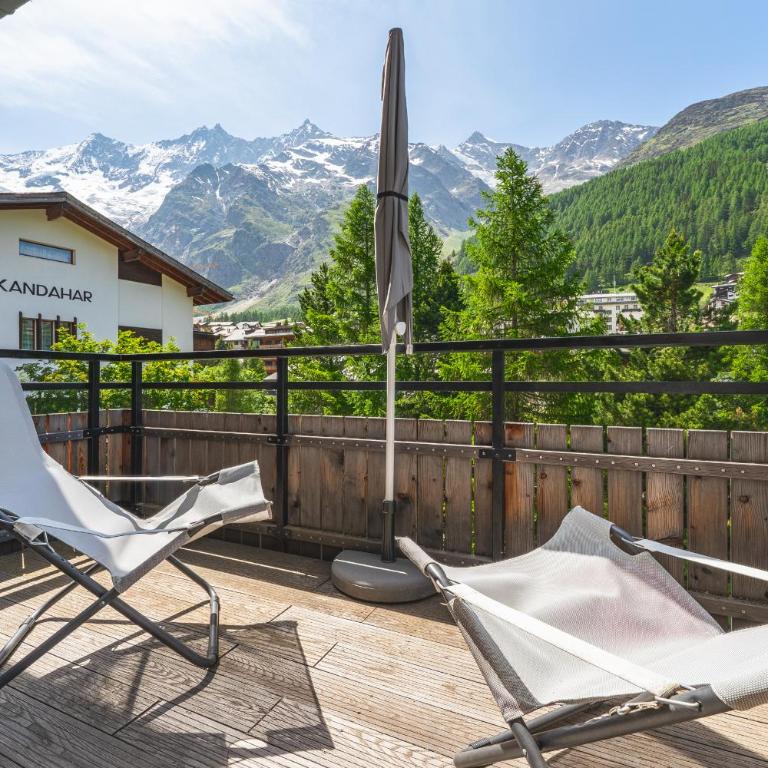 Apartment Dorfblick - Studio-Apartment mit Balkon - 12