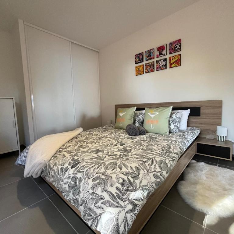 Tres bel appartement vue mer la turbie - Appartement 1 Chambre - 2